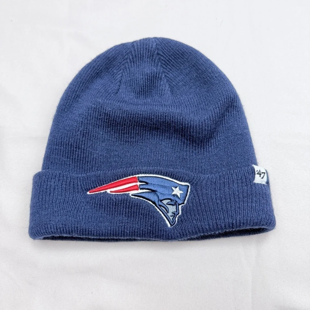 47 Brand NFL Patriots Navy Knit Hat